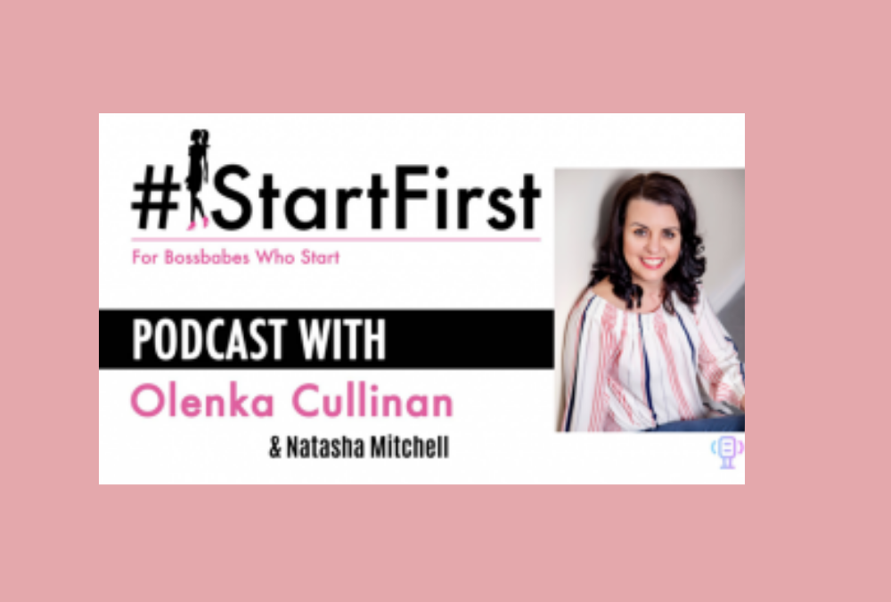 Guest Spot | #iStartFirst Podcast-with Olenka Cullinan| Simple Way to Scale Your Creative Business